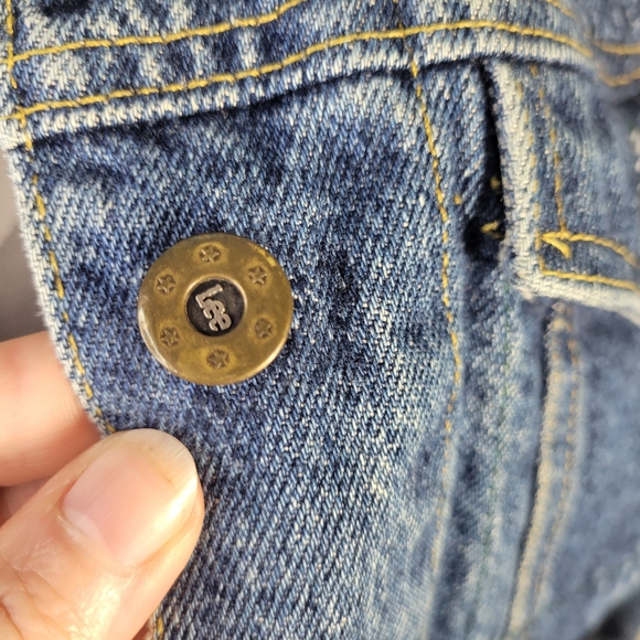 Vintage Womans Lee Jean/Denim Jacket Size Large Made in USA CA00492 RN34783 - Picture 4 of 10